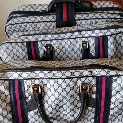 gucci luggage set